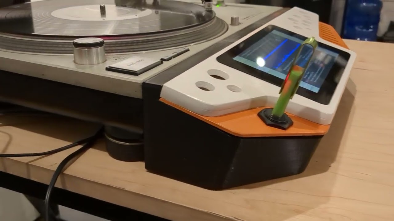 Test run of the Digital Vinyl System deck
