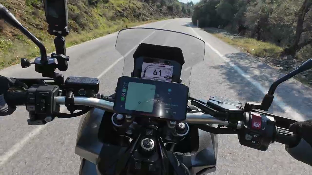 Güneyin dağlarında  Xadv 750 yine yollarda