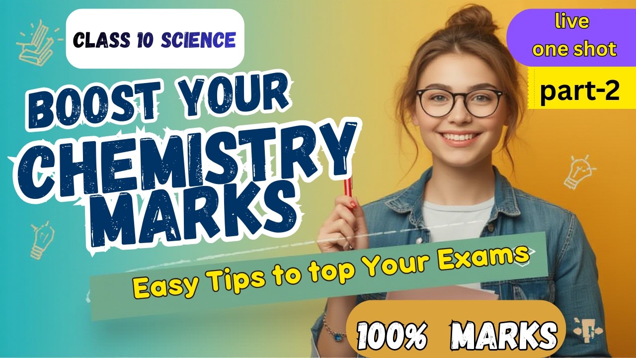 Complete Chemistry one shot, Class 10cbse, Most imp questions, 100 % marks  Perfect Students is live