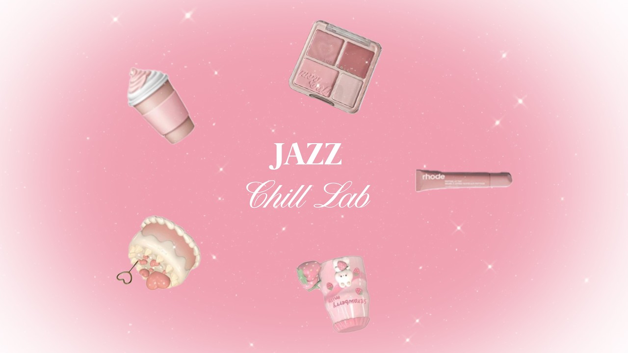 【Playlist】| March Jazz Playlist | Pink Vibes & Lazy Sunday Mood ☁️🎀 | Cozy Background Music 🎶