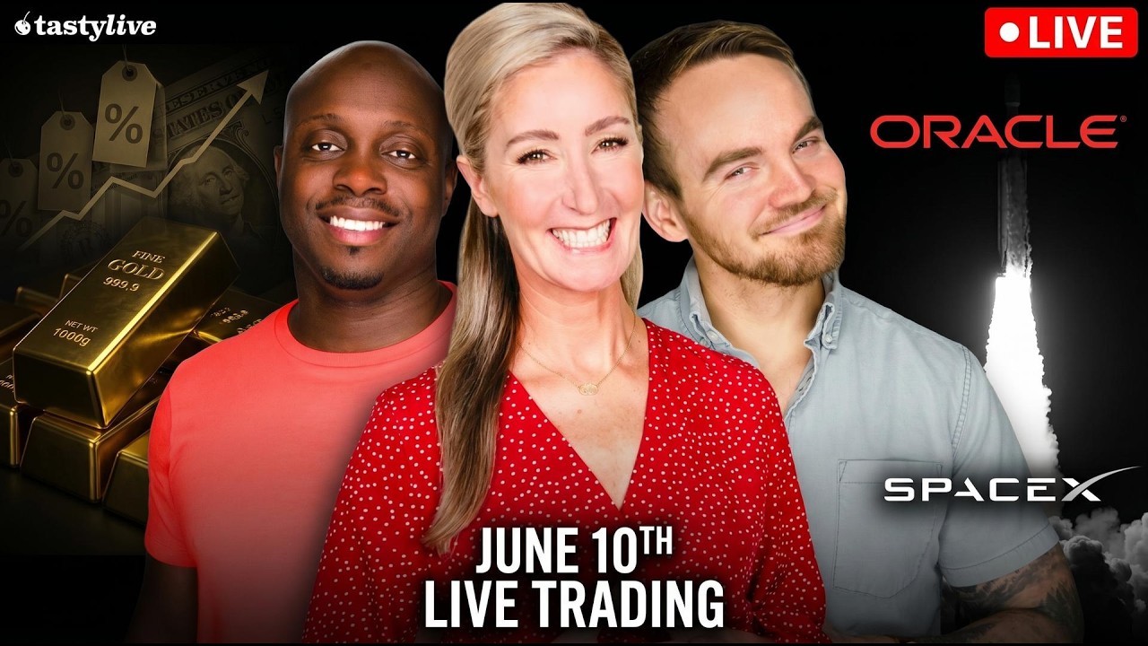 Inflation Hits 3-Year High: Market Sell-Off & Live Trading | June 10th, 2026