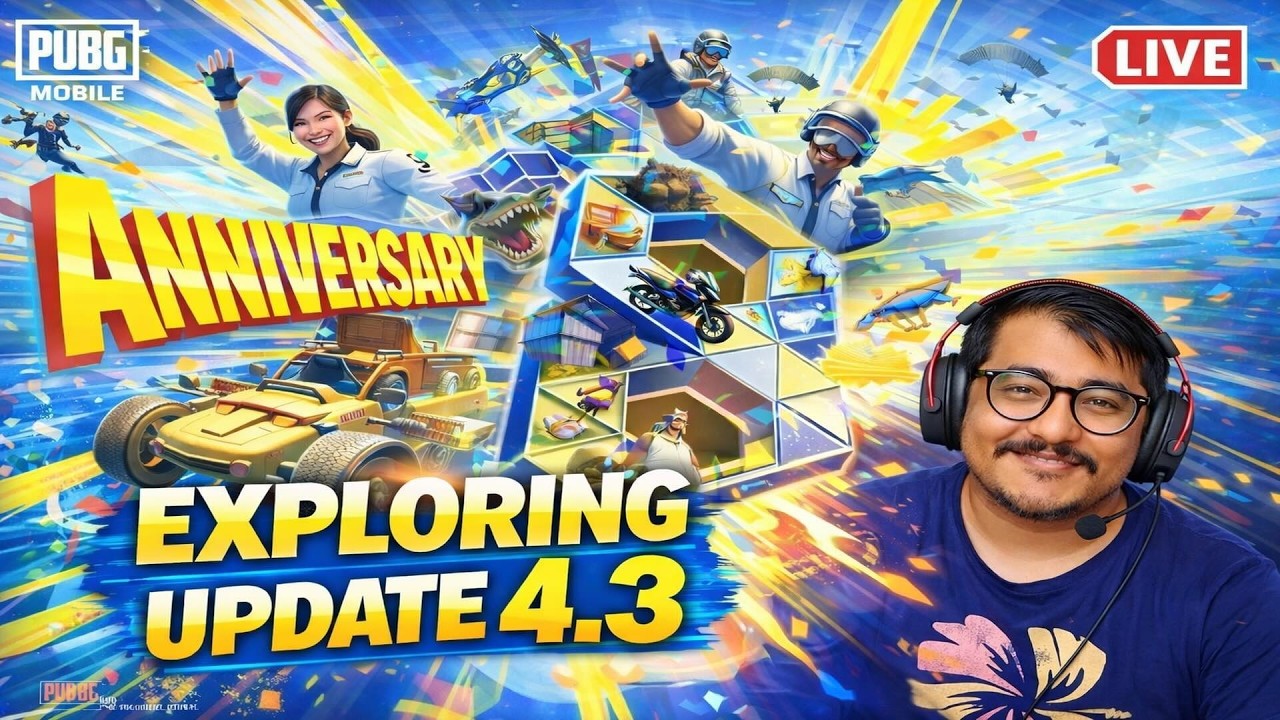 (VERTICAL) NEW UPDATE 4.3 GAMEPLAY | 8TH ANNIVERSARY EVENT | JJK PRIZE PATH GIVEAWAY | PUBG MOBILE