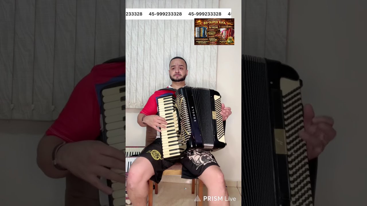 🔴 AO VIVO: Sonola à Venda Hoje! Acordeon Italiano Top 16900 