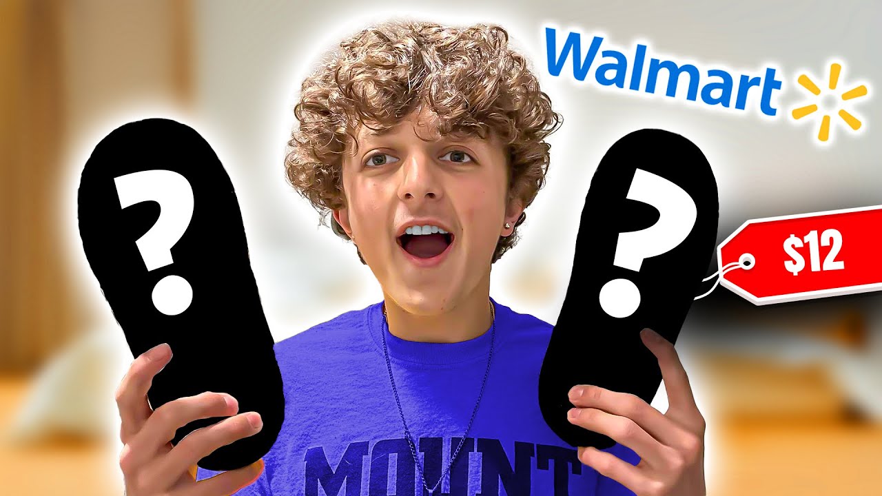 Walmart Only Custom Shoe Challenge! *$30 BUDGET