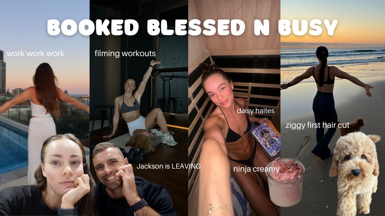 Weekly vlog | JAM PACKED - I can't keep up!