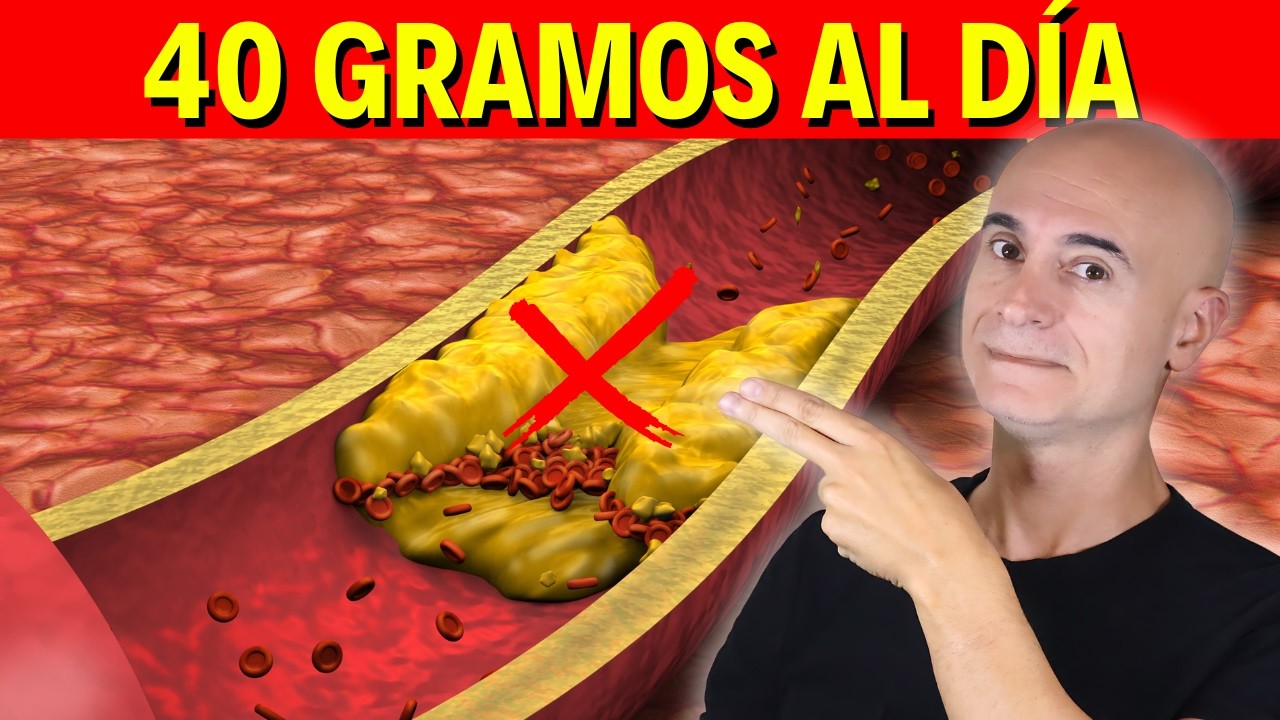 Super-Alimento: 40gr al DÍA LIMPIA COLESTEROL (estudio revelador)