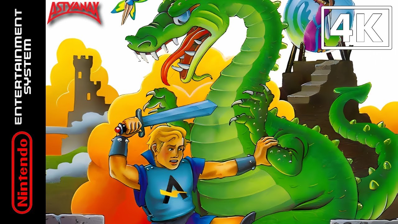 Astyanax (NES) Playthrough [4K]