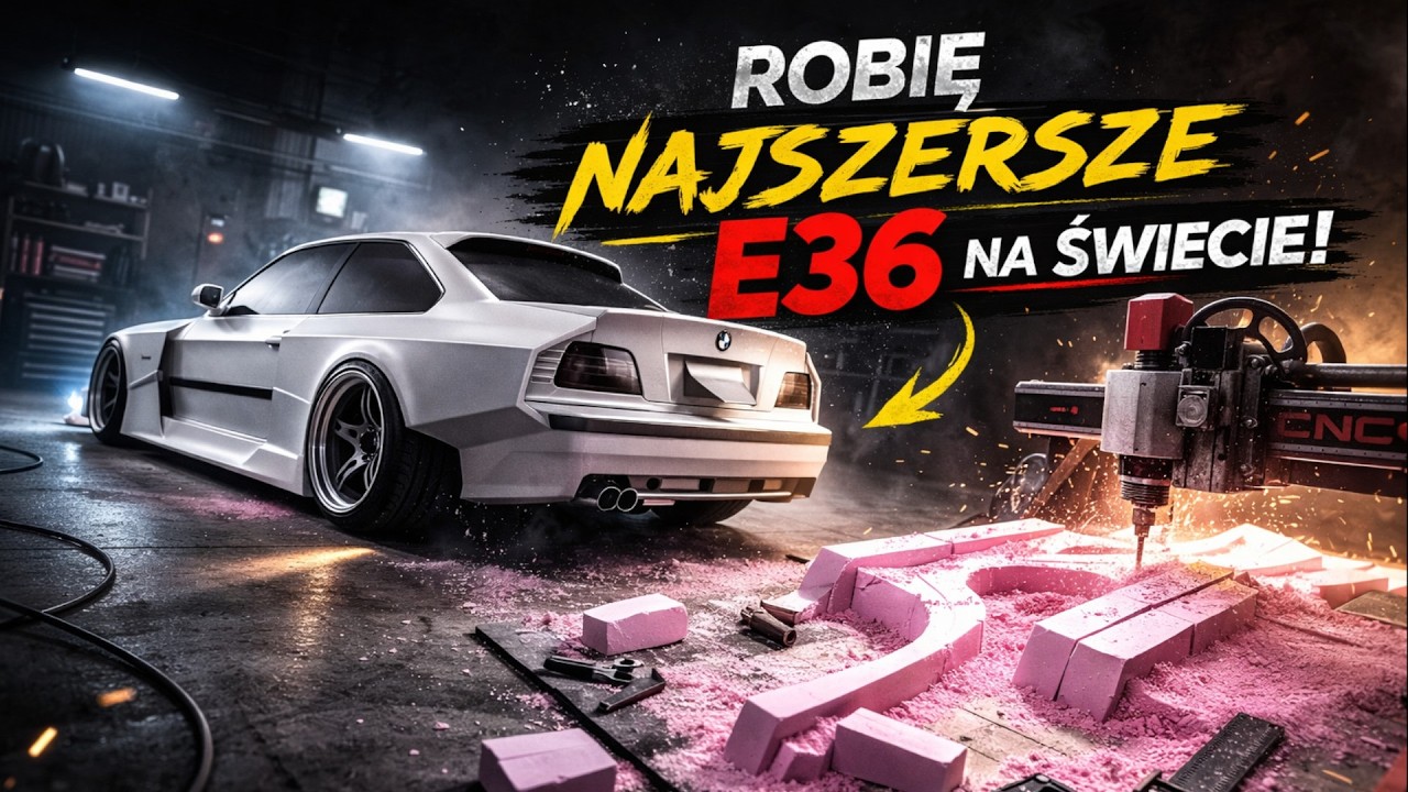 Sam robię BODY KIT do e36!!! PART1
