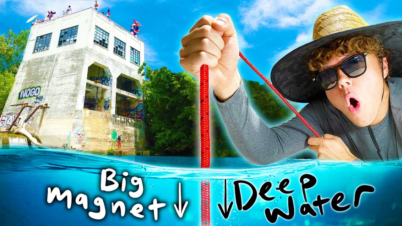 I Sent My BIGGEST Magnet To The DEEPEST Part Of The River