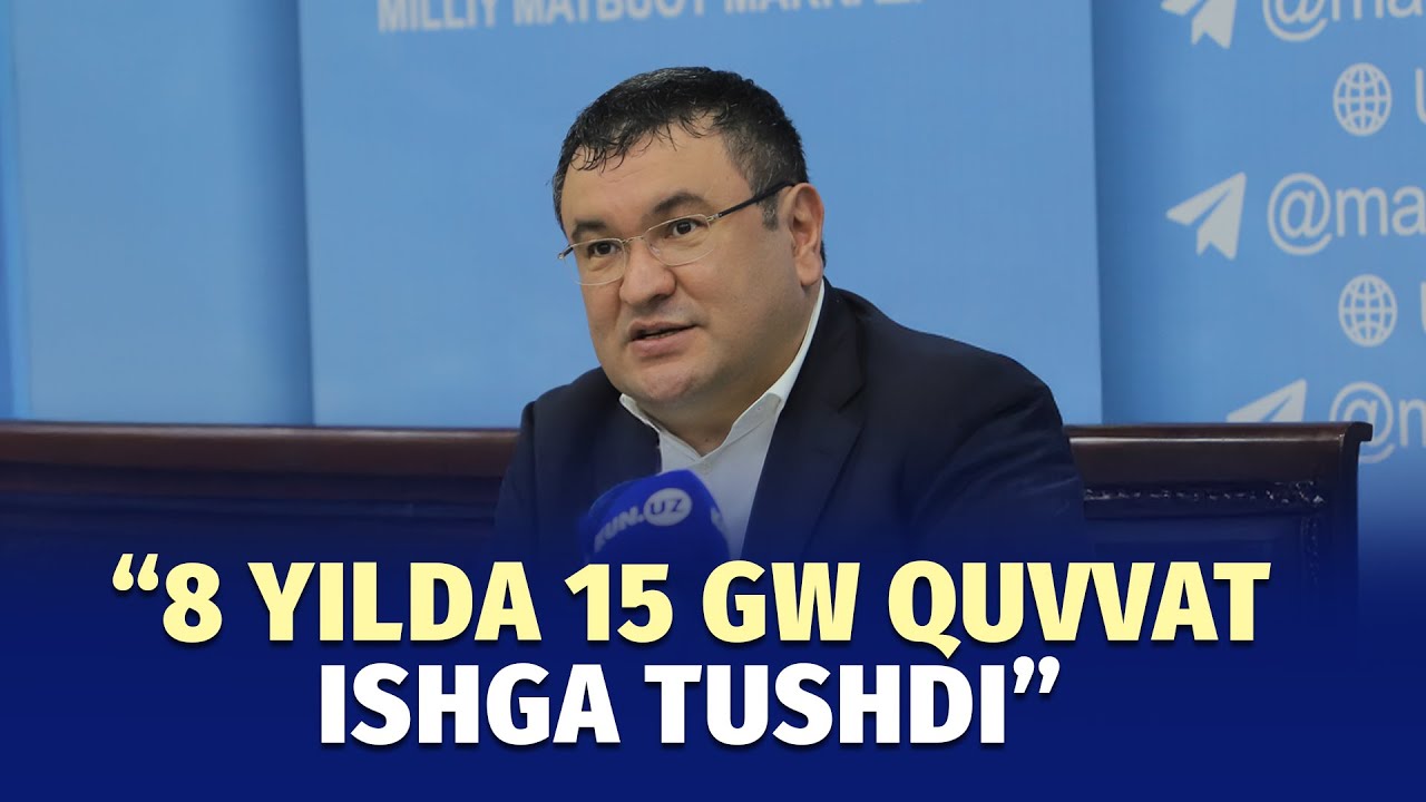 Energetika vaziri &ndash; qishga tayyorgarlik va gazsiz aholiga chegirma berish haqida