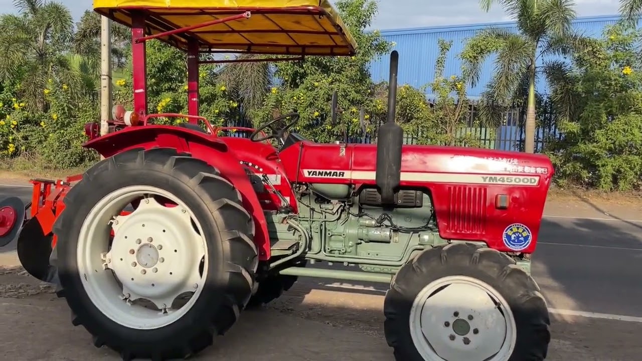 Yanmar 4500D kèm dàn chảo 6 về mần dâu Gia Lai. 