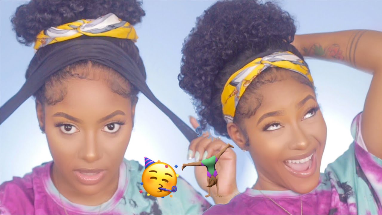 Top bun with a HEADBAND WIG! ft. YWigs  | PETITE-SUE DIVINITII