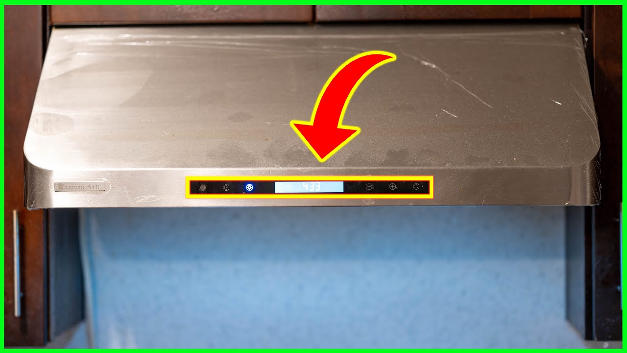 Replacing Xtreme Air kitchen range hoods quick and easy.