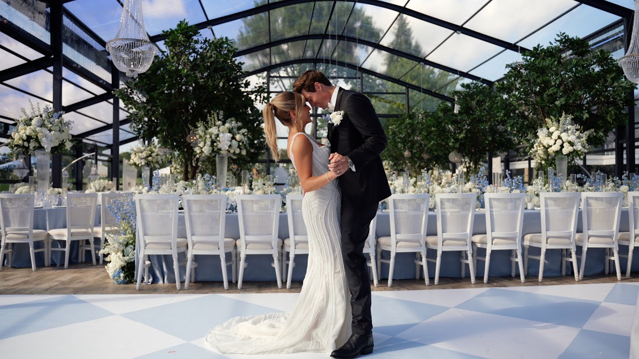 Incredible Glass Tent Reception in Dubuque | Jake + Caitlyn | Sneak Peek