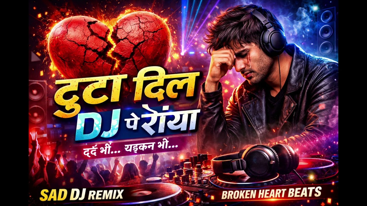 दिल की तड़पन DJ बीट्स पर 💔 | सबसे दर्द भरा #loafersong45 2026