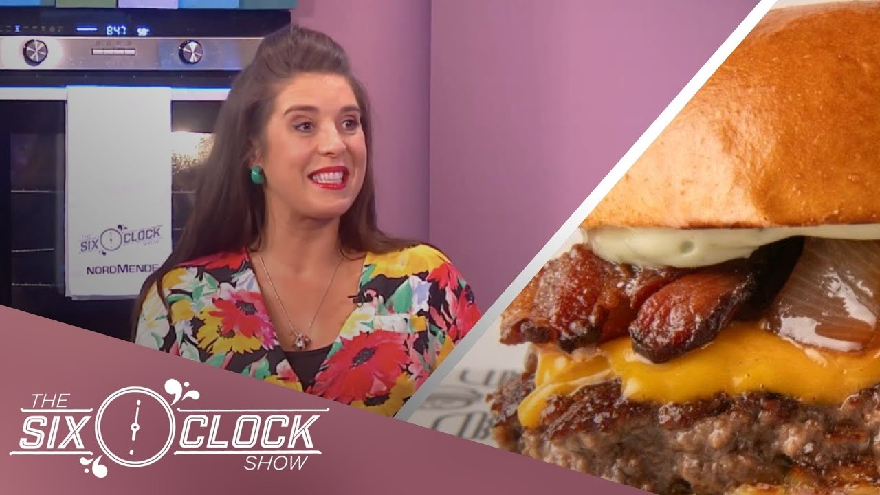 How to Make Erica's Smash Burgers | The Six O'Clock Show