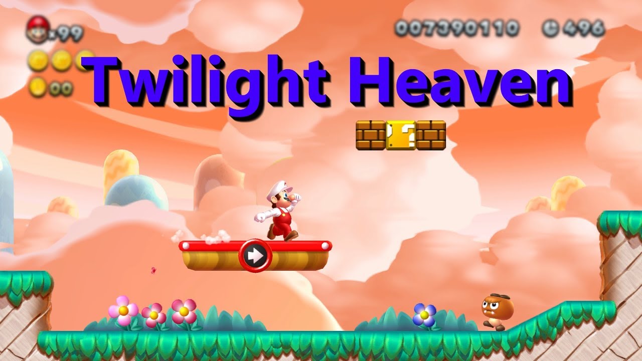 NSMBU Custom Level - Twilight Heaven
