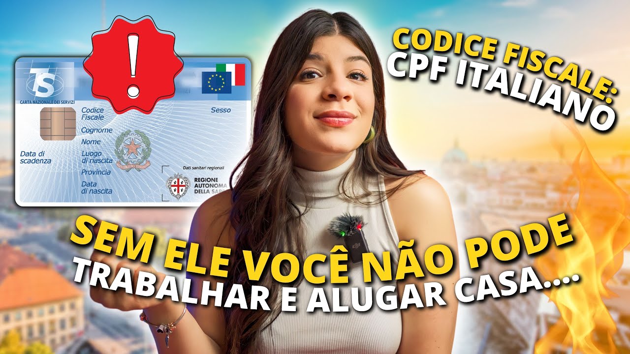 🪪 CODICE FISCALE: O QUE É E PORQUE VOCÊ PRECISA TER UM? | CPF ITALIANO 🇮🇹
