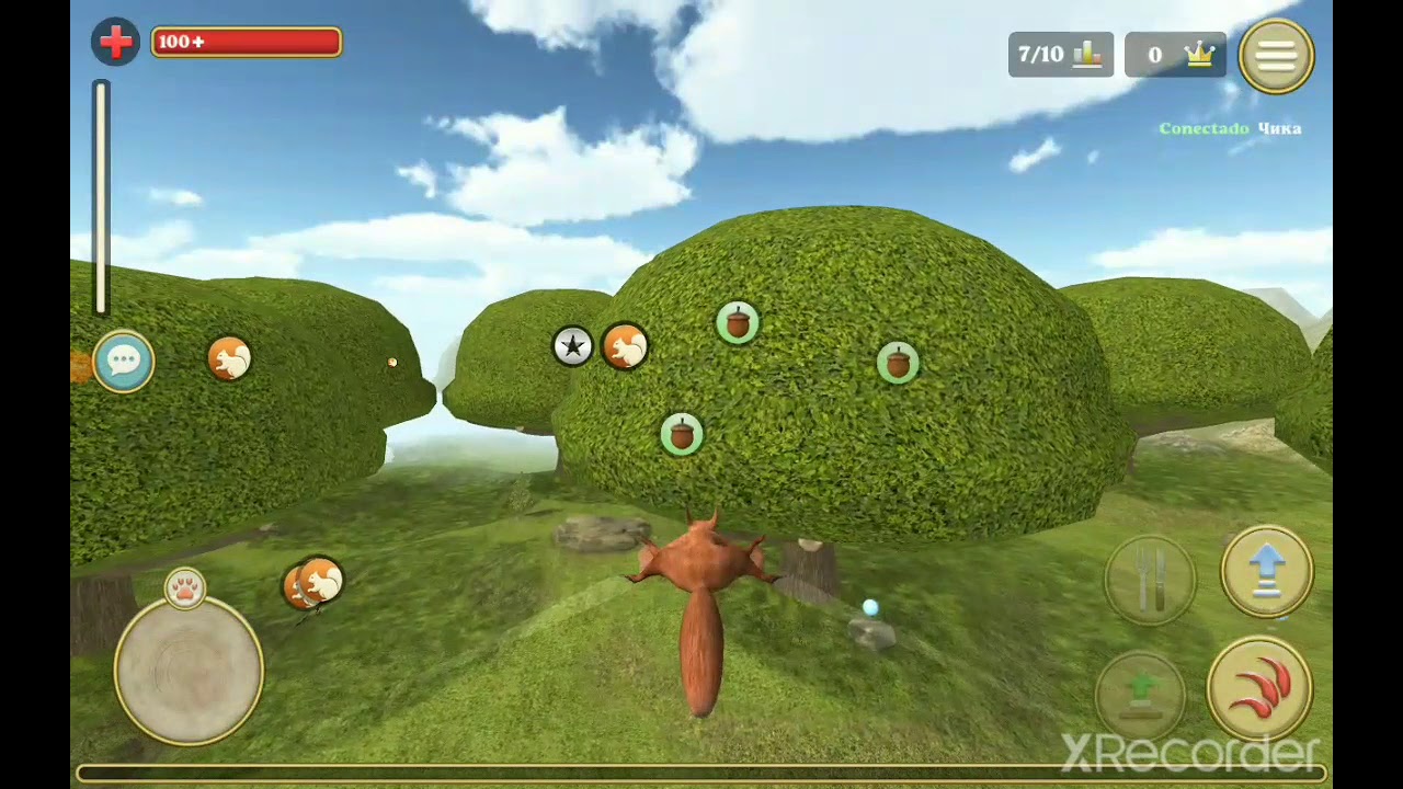 Jugando Squirrel Simulator 2 Online: Modo PvP Multijugador - Juego de Avelog