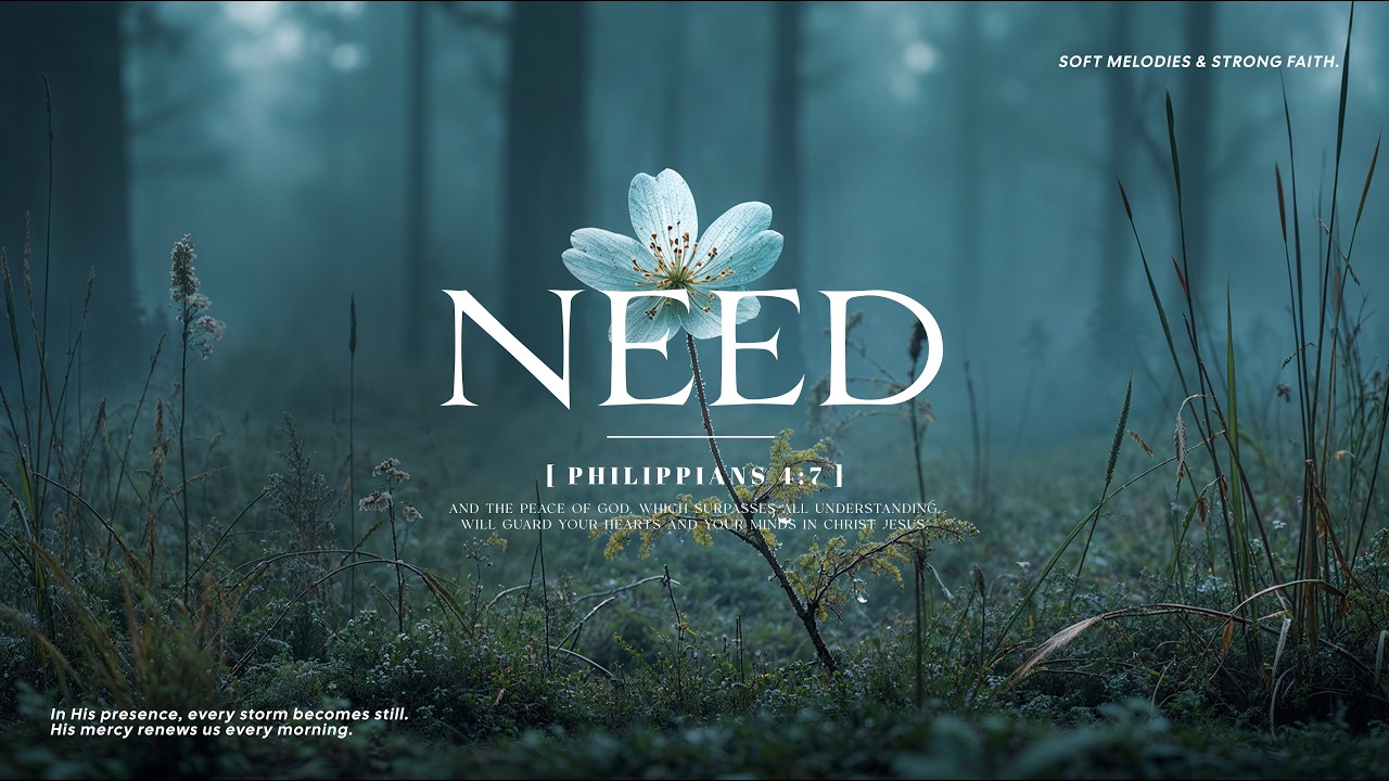 I NEED YOU JESUS | Soaking Worship Songs with Lyrics for Prayer, Devotion & Deep Peace