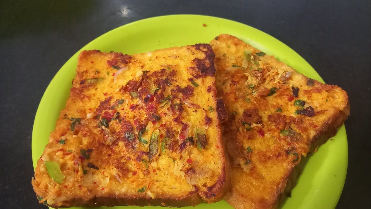 Spicy Bread Egg Toast Recipe