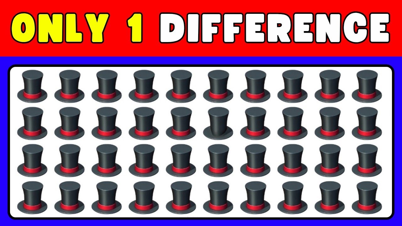 👀 Test YOUR FOCUS! Only Geniuses Can Find the Difference! | Brain Puzzle 