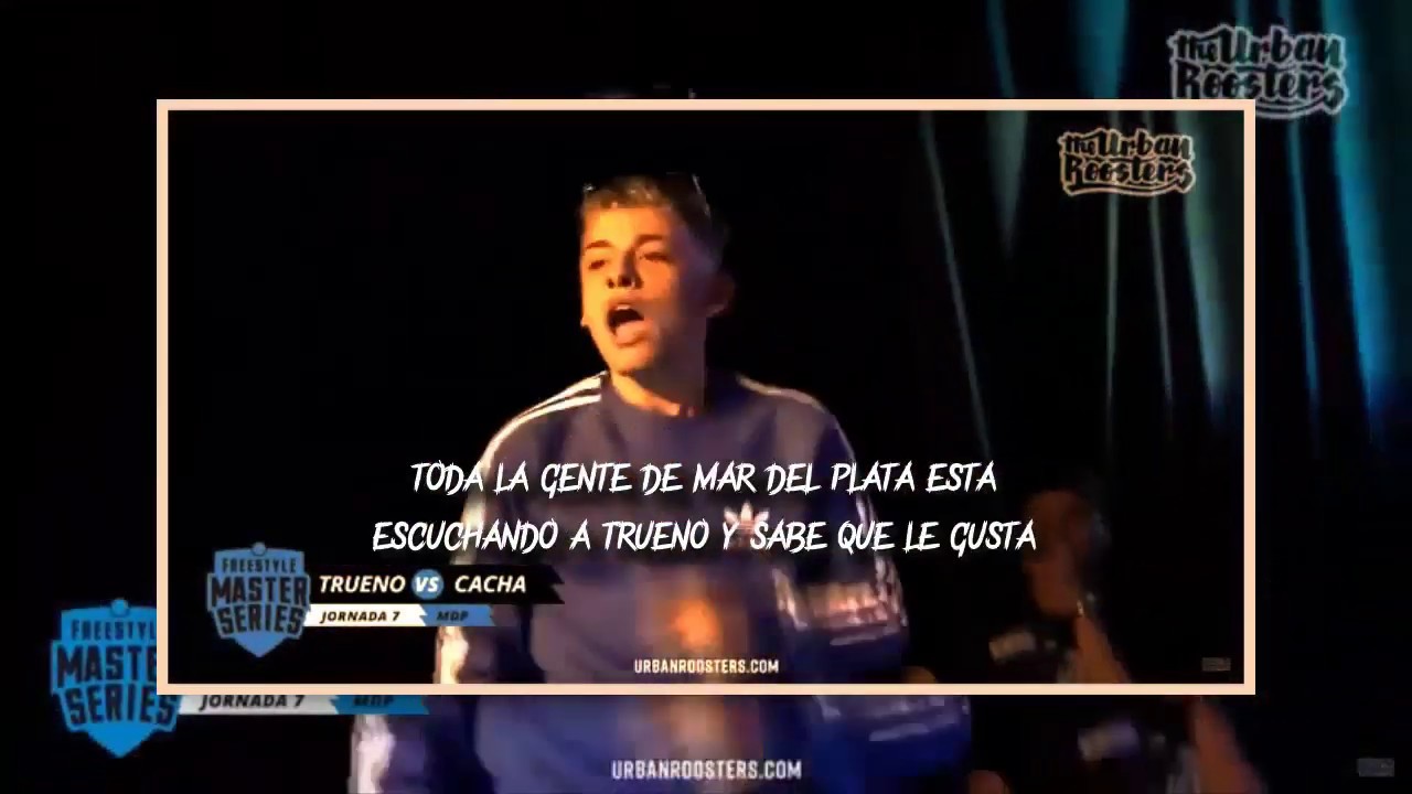 MINUTO LIBRE de TRUENO vs CACHA en FMS con LETRA | Jornada 7