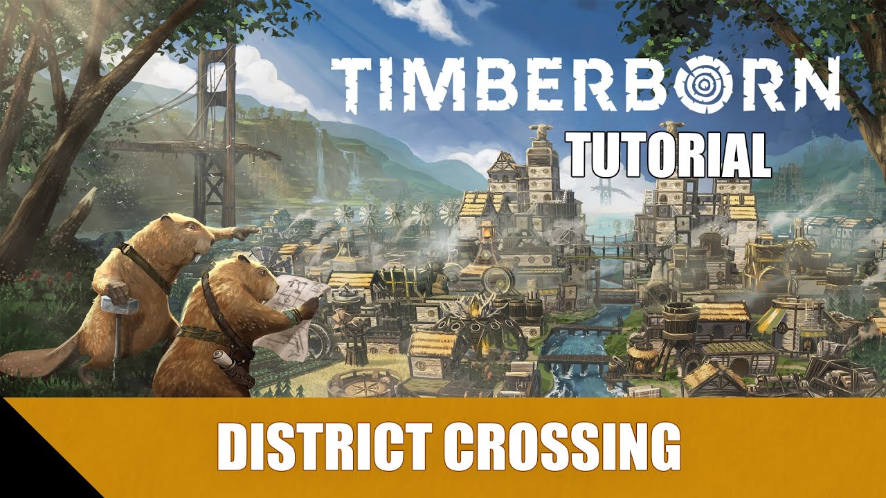 How To Use District Crossing and Automatic Migration | Timberborn Update 6 Tutorial Tips