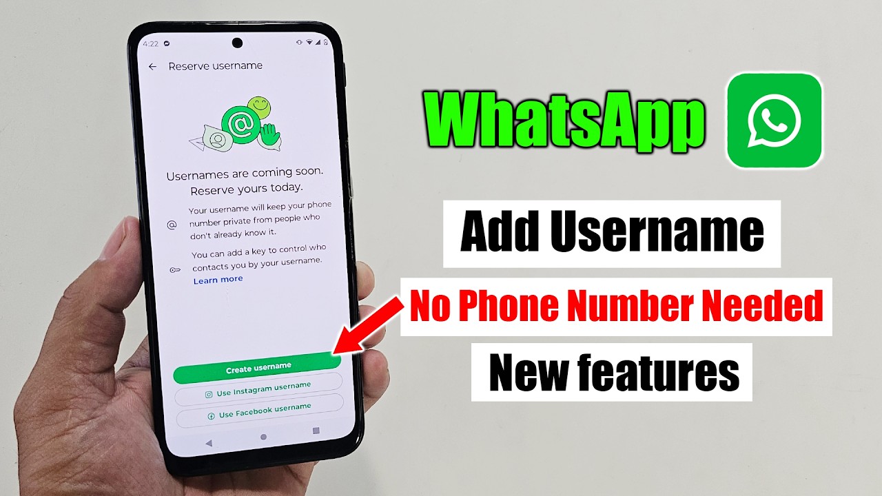 How to add username in WhatsApp (2026)