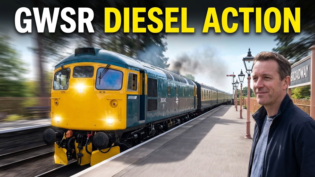 Classic Traction on The Gloucestershire Warwickshire Railway