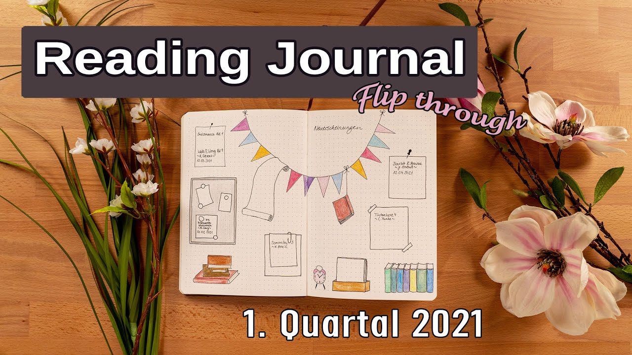 Reading Journal 2021 I Erstes Quartal Januar - März