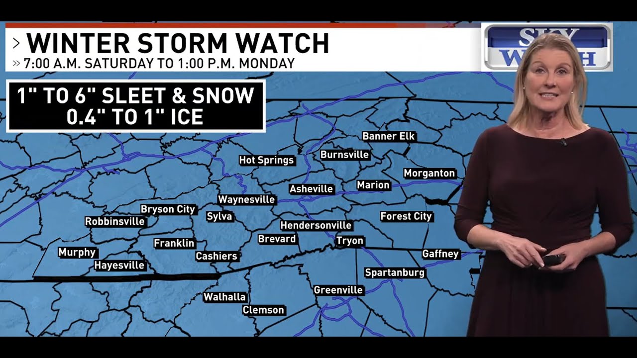 Winter Weather Watch : The latest forecast on the upcoming storm from News 13's Meghan Danahey.