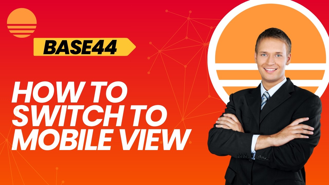 How to Switch to Mobile View in Base44 | Quick Tutorial 2026