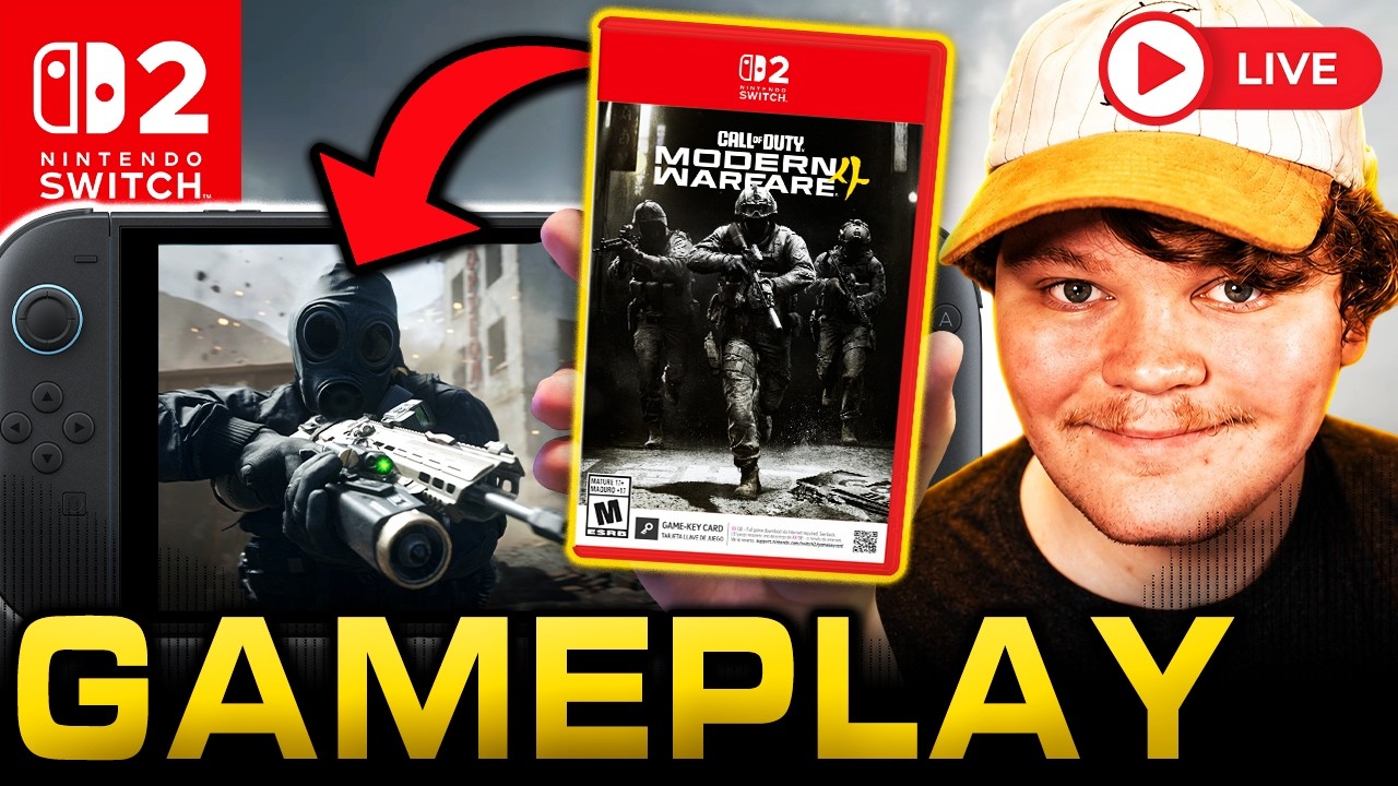 MODERN WARFARE 4 NINTENDO SWITCH 2 EARLY GAMEPLAY