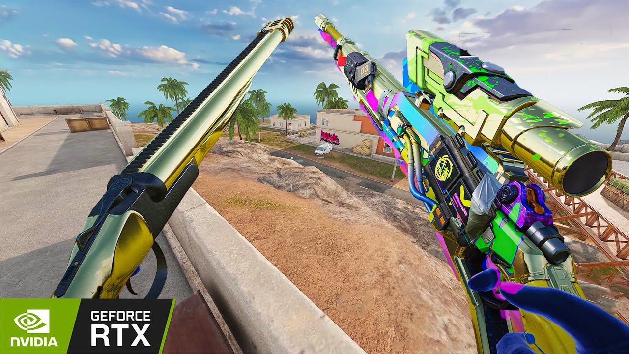 NEW S868 GOLD + SKIN ULTRA KAR98K NEONGRAFF & KATYA GRAFFLUX! STRIKE PASS BLOOD STRIKE MAX GRAPHIC