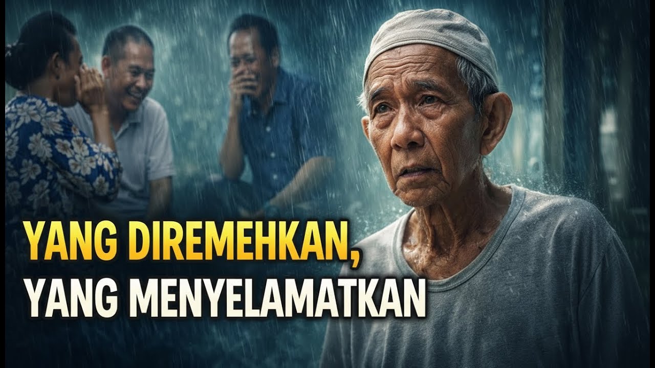 Diremehkan & Ditertawakan, Lelaki Tua Ini Justru Menyelamatkan Seluruh Kampung