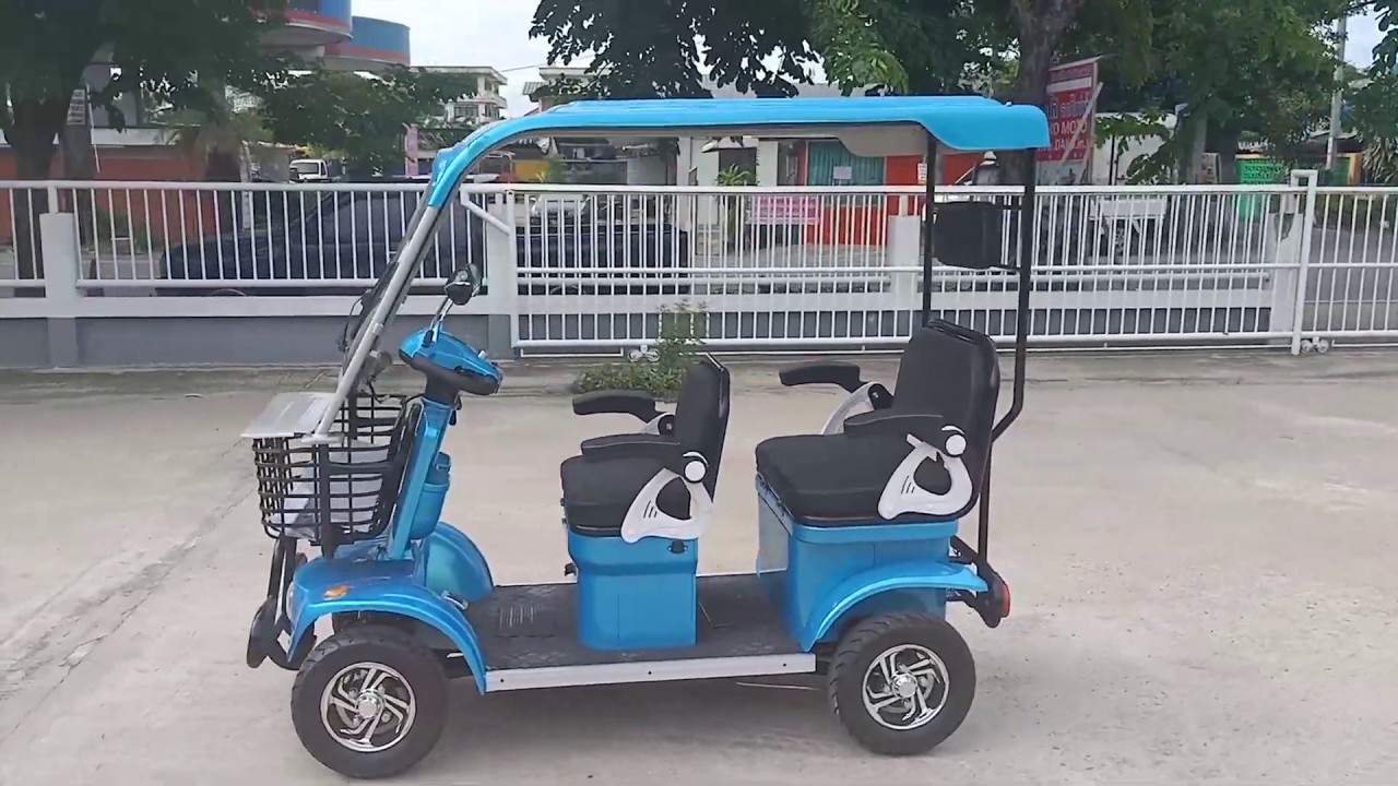 VITO-i รถกอล์ฟไฟฟ้าเล็กสี่ล้อ 3 ที่นั่ง 500 วัตต์ 25 กม./ชม. 30-40 กม./ชาร์จ  38,000 บ.