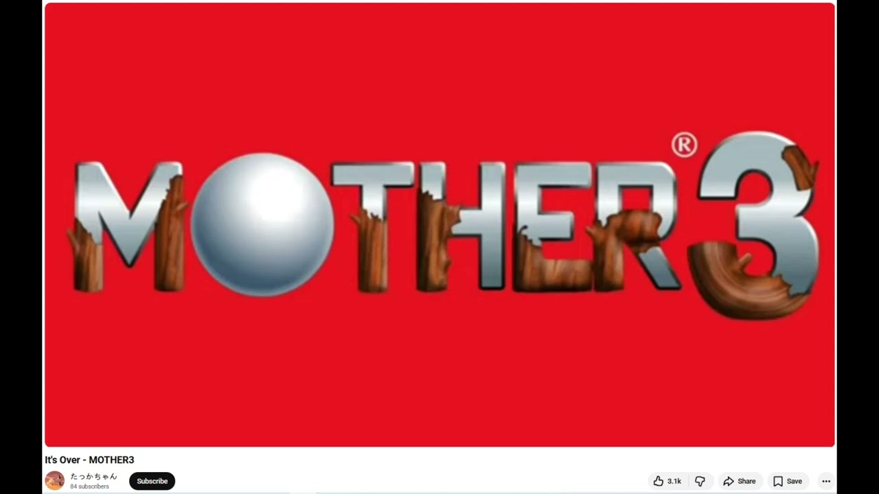 100th video - L0 keyboard (Fantasy Syn Pad) cover of It's Over from the Mother 3 OST by Shogo Sakai