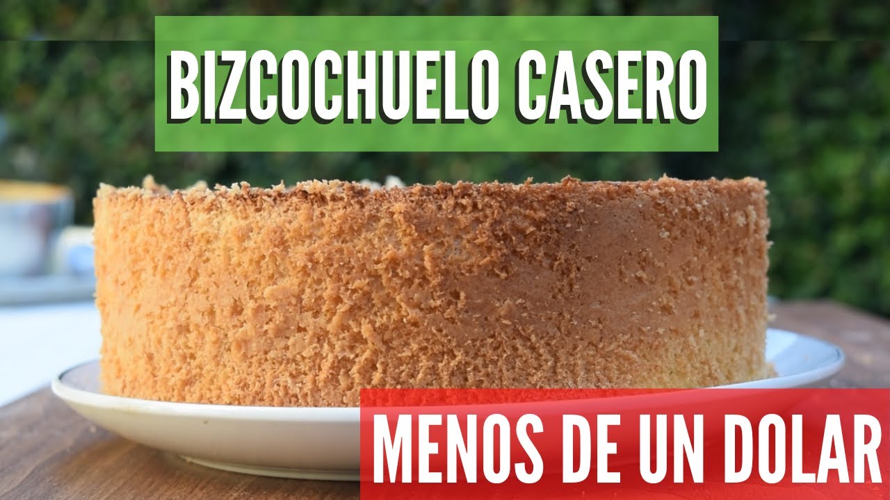 BIZCOCHUELO CASERO, ESPONJOSO Y FACIL l Marcos Bake Off Argentina