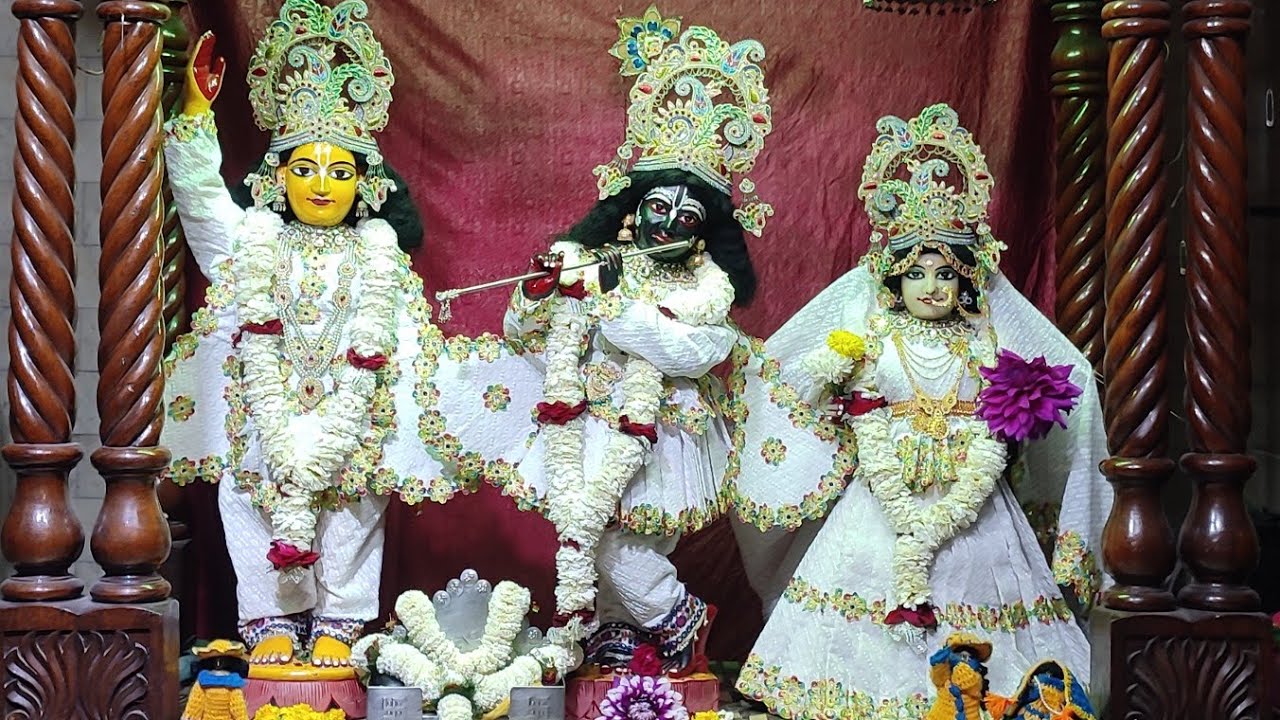 Sri Sri Gourvinod Govindanand Jiu. Vijaya Ekadashi Sringar Darshan. 13-02-2026. Sri Gaudiya Math. 