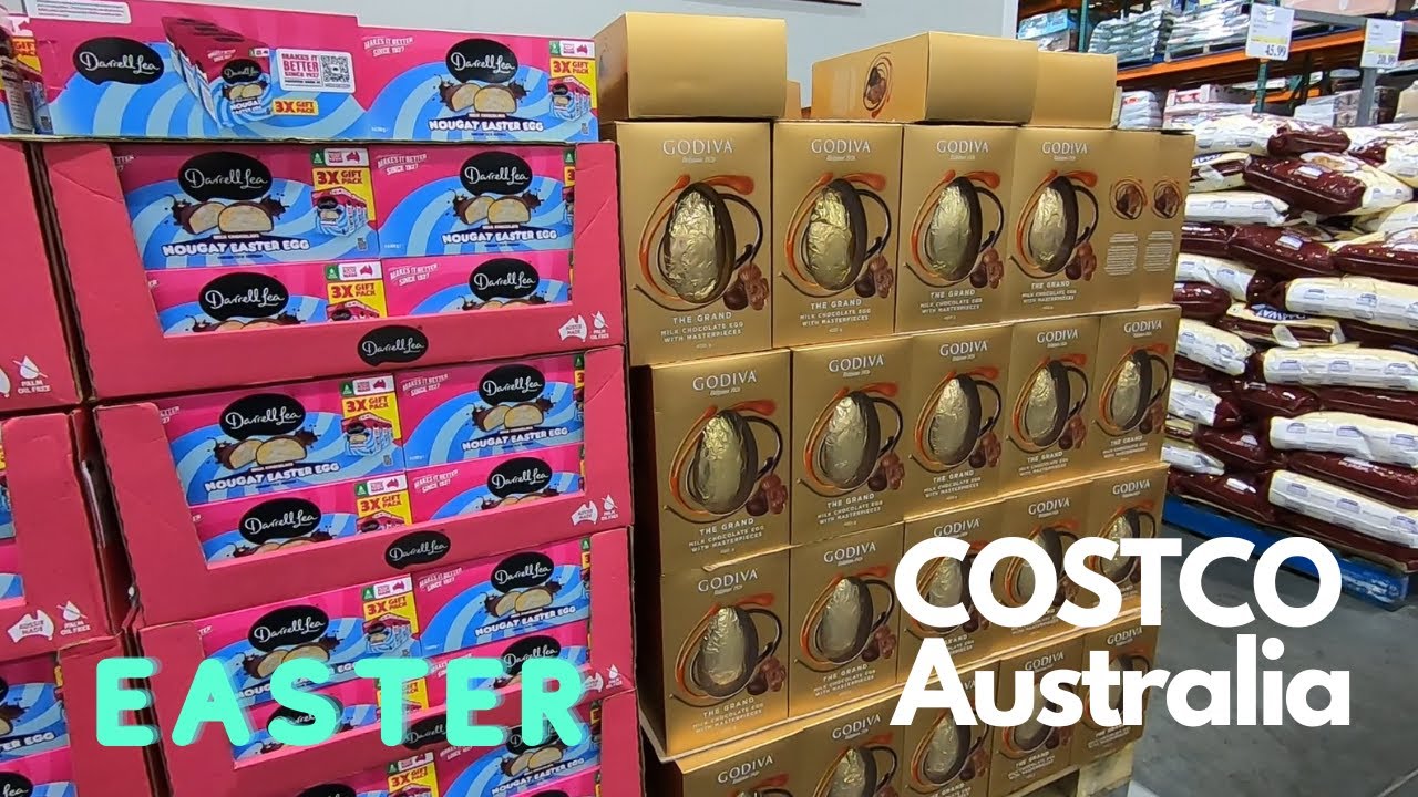 Shopping at COSTCO in Australia - Easter Time with Prices - FREE SAMPLES - YUM!