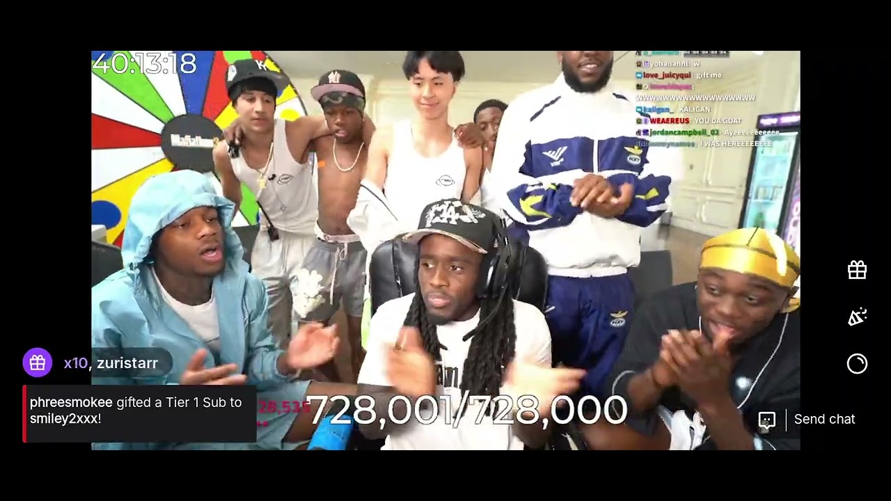 Kai Cenat breaks the world record!!!!