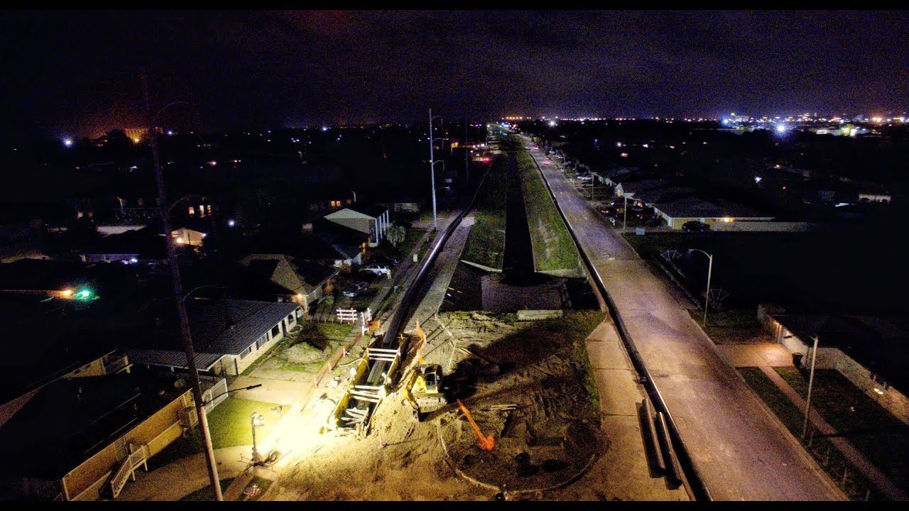 Drone Video of Trenchless Construction Projects