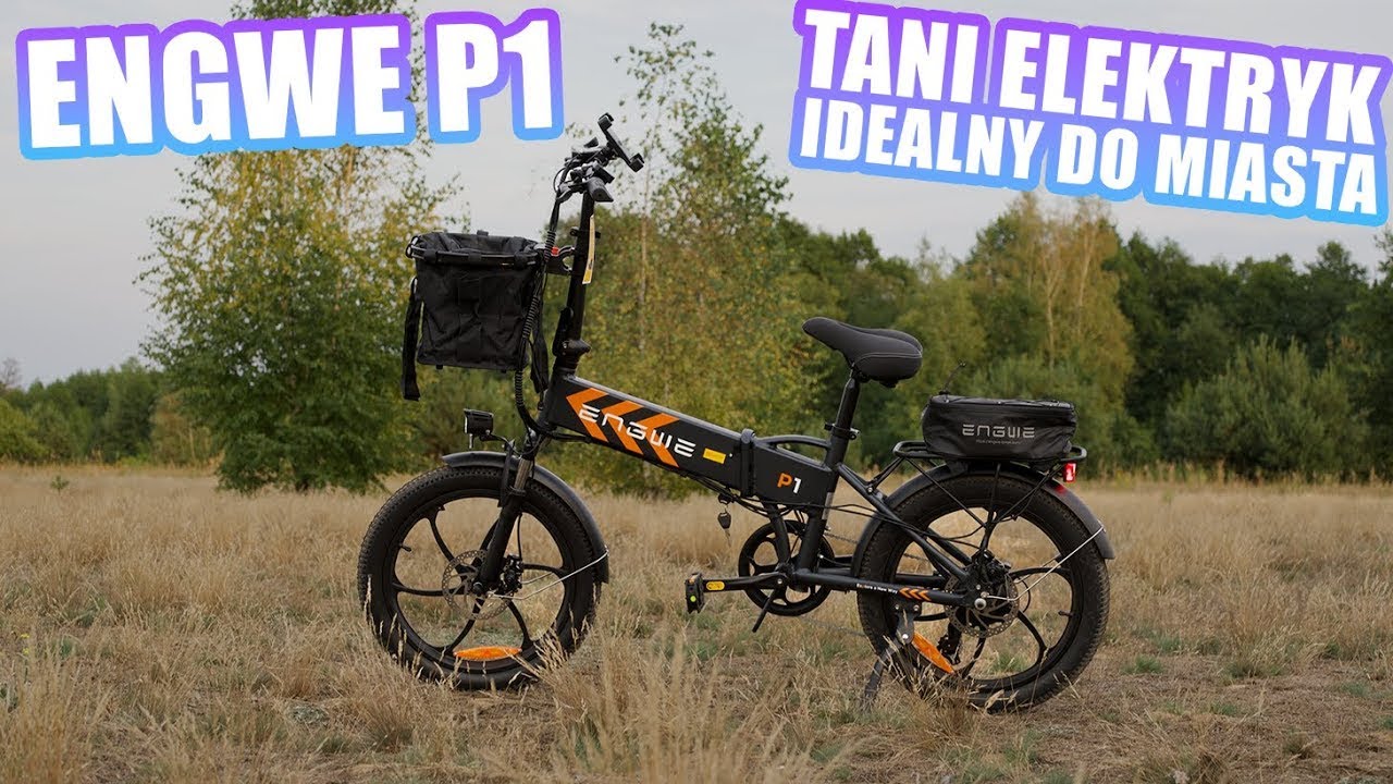 ENGWE P1 - Mały Budżetowy E-Bike do Miasta - Jest dobrze....