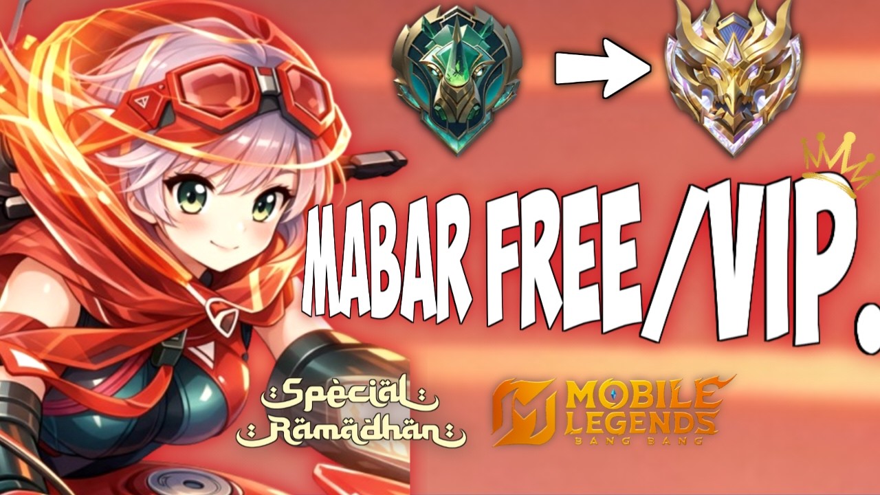 Mabar Gratis / VIP Push Bareng Day 4 Puasa MOBILE LEGENDS