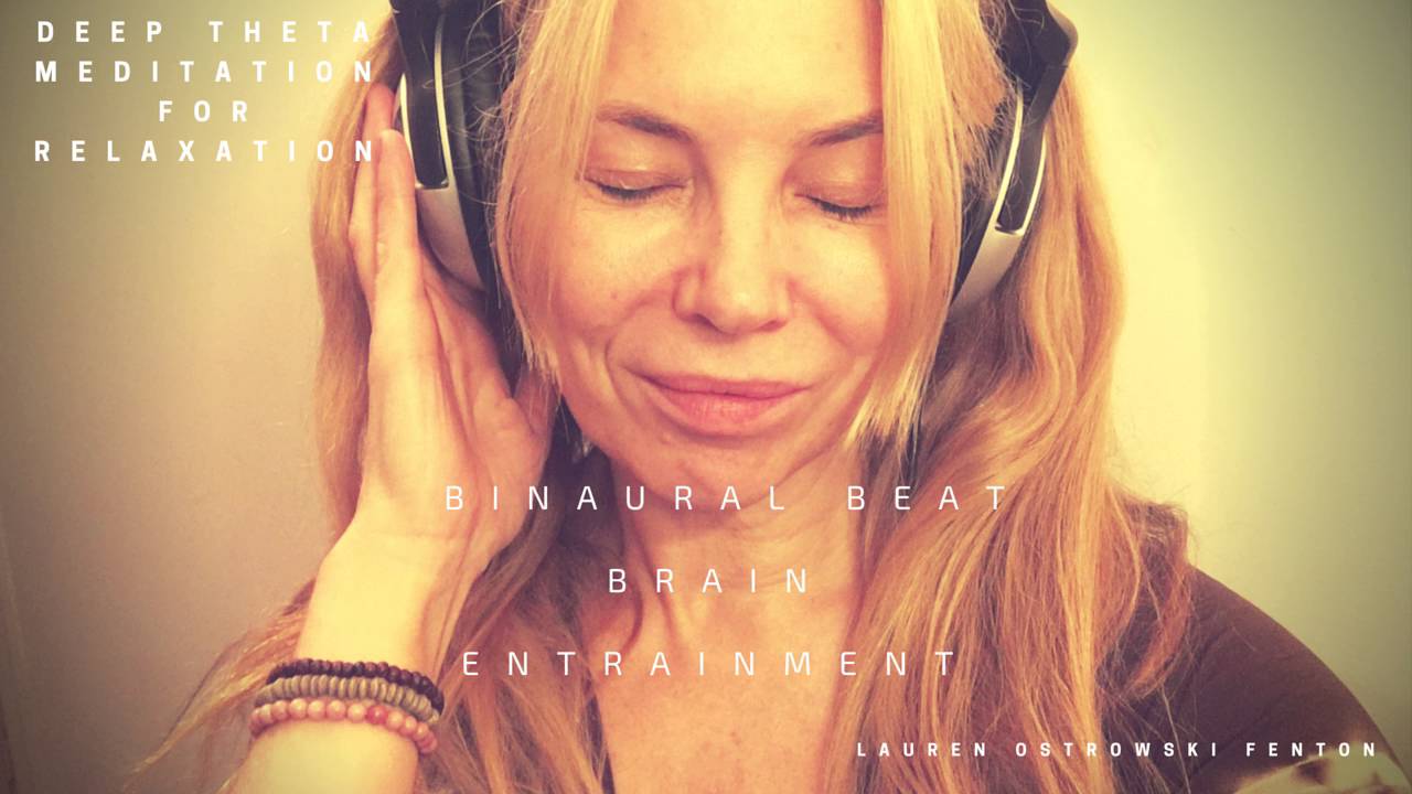 Deep Theta Meditation For relaxation -  ASMR & Binaural beat( head phones a must)