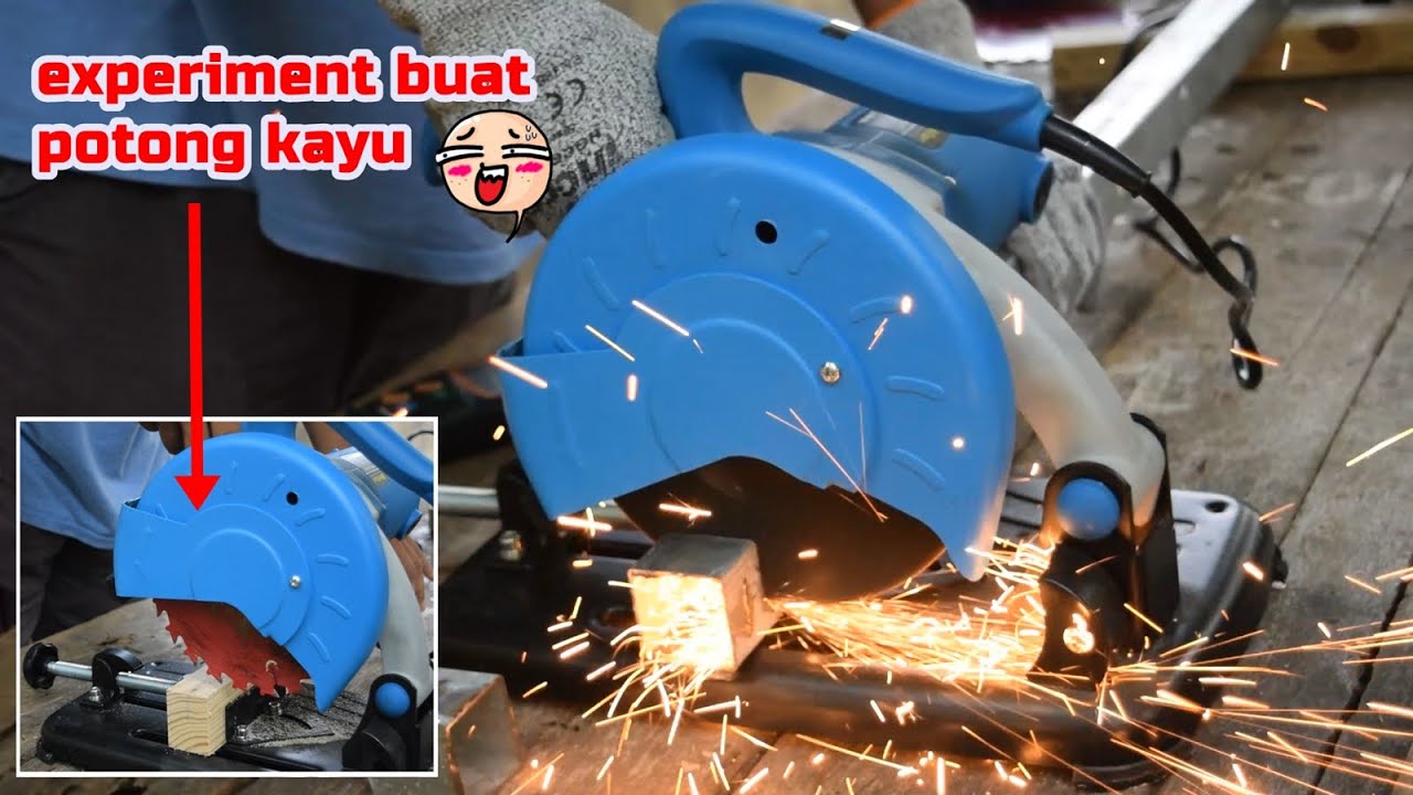 oke juga nih.. Nyobain mesin potong besi mini cut off - Mollar MLR-CM810 cut off machine
