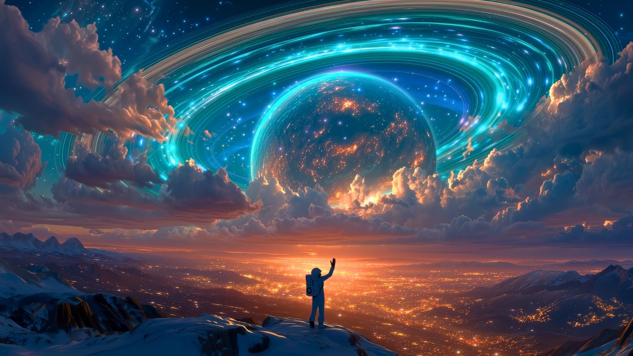 Silent Cosmic Horizons | Space Ambient Music & Deep Space Journey | 4K