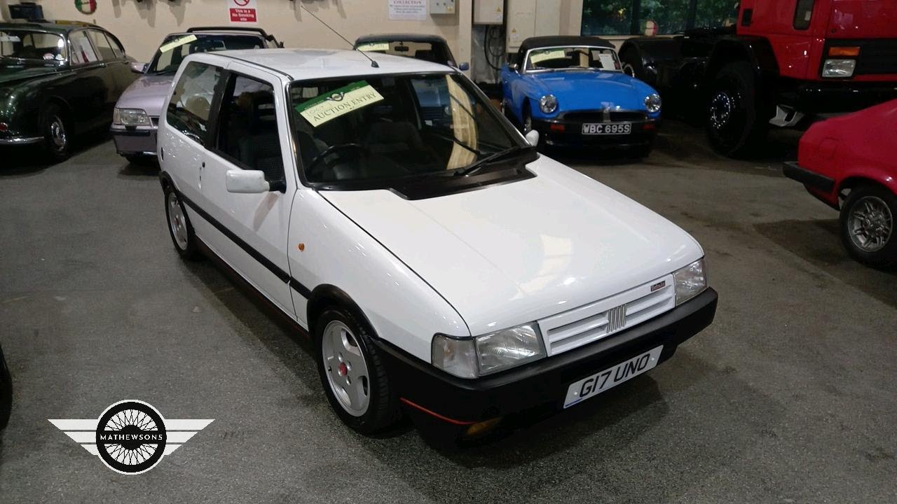 1992 FIAT UNO TURBO IE | MATHEWSONS CLASSIC CARS | AUCTION: 16, 17 & 18 OCTOBER 2024