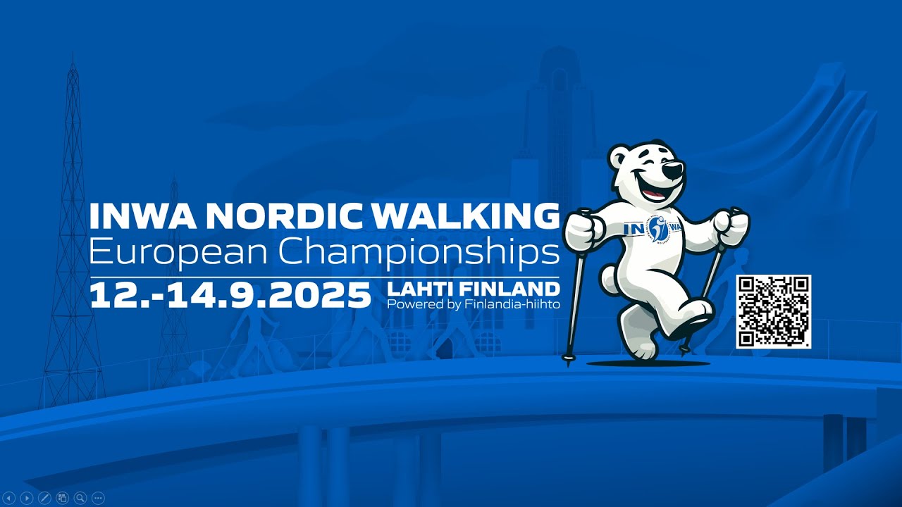 5 km - ONEWAY, INWA Nordig Walking European Championships, 12.9.2025